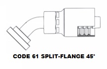 Code 61 45° Split Flange (4)